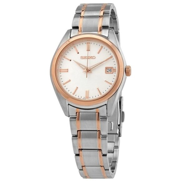 NWT Seiko Fashion Men's Quartz Steel Authentic Watch - Picture 1 of 3